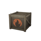 Uncraftable Unlocked Cosmetic Crate Pyro