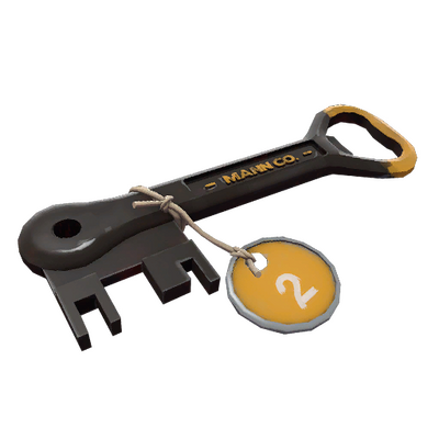 Orange Summer 2013 Cooler Key