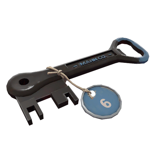 Non-Craftable Blue Summer 2013 Cooler Key