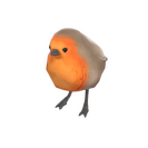 Strange Red Army Robin