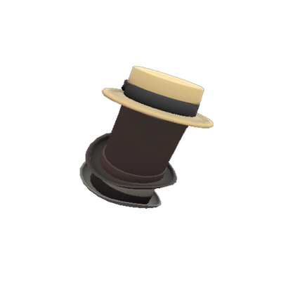 Unusual Towering Pillar of Hats