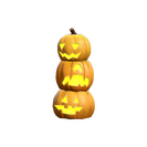 Unusual Towering Patch of Pumpkins