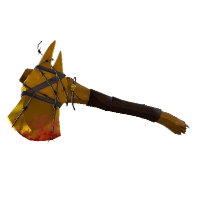 Strange Festivized Killstreak Australium Axtinguisher