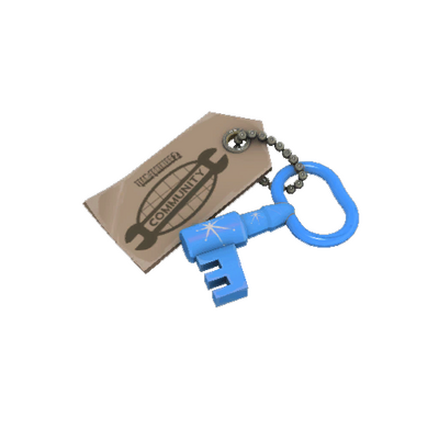 Uncraftable Blue Moon Cosmetic Key
