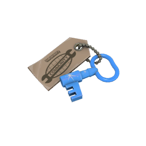 Non-Craftable Blue Moon Cosmetic Key