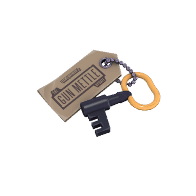 Uncraftable Gun Mettle Cosmetic Key