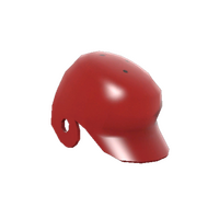 Unusual Batter's Helmet