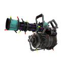 Festive Macabre Web Minigun (Battle Scarred)