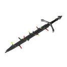 Genuine Festivized Professional Killstreak Three-Rune Blade