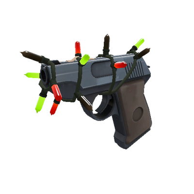 Strange Festivized Professional Killstreak Pistol