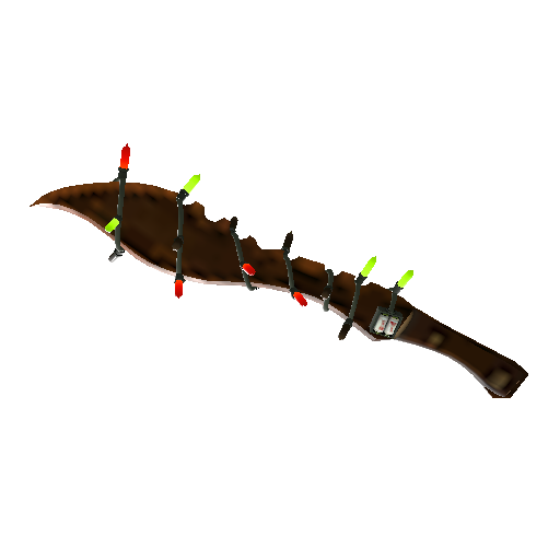 Strange Festivized Professional Killstreak Tribalman's Shiv