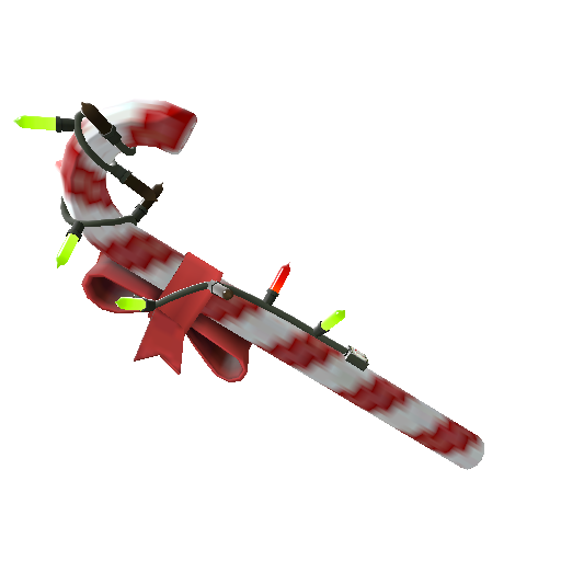 Strange Festivized Candy Cane