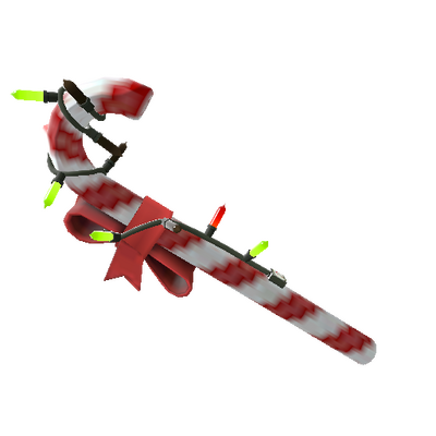 Strange Festivized Candy Cane