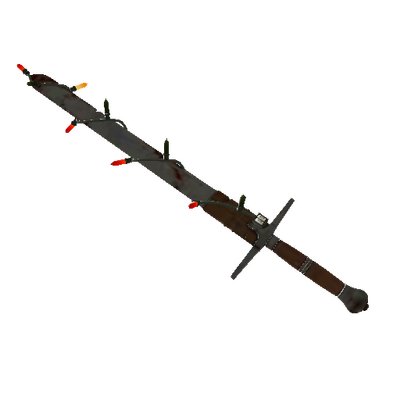 Strange Festivized Professional Killstreak Eyelander