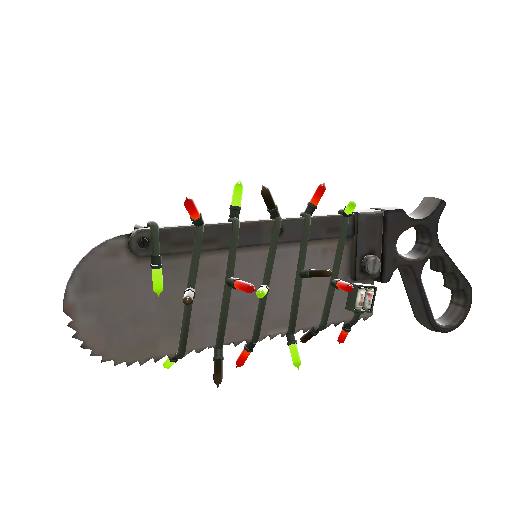 Strange Festivized Professional Killstreak Bonesaw