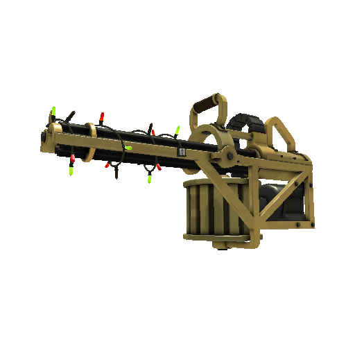 Strange Festivized Professional Killstreak Brass Beast