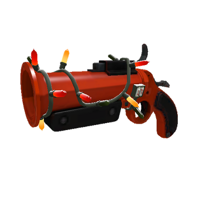 Strange Festivized Professional Killstreak Flare Gun