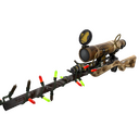 Festive Lumber From Down Under Sniper Rifle (Battle Scarred)