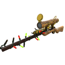 Festive Specialized Killstreak Lumber From Down Under Sniper Rifle (Minimal Wear)