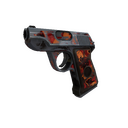 Strange Red Rock Roscoe Pistol (Battle Scarred)