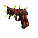 Festive Red Rock Roscoe Pistol (Field-Tested)