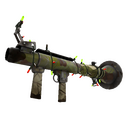 Strange Festive Killstreak Woodland Warrior Rocket Launcher (Battle Scarred)