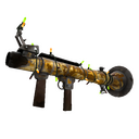 Festive Sand Cannon Rocket Launcher (Battle Scarred)