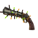 Strange Festive Coffin Nail Revolver (Battle Scarred)