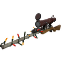 Strange Festive Specialized Killstreak Coffin Nail Sniper Rifle (Field-Tested)