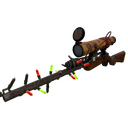 Strange Festive Dressed to Kill Sniper Rifle (Well-Worn)