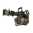 Strange Festive Killstreak Coffin Nail Minigun (Battle Scarred)