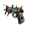 Strange Festive Brain Candy Pistol (Battle Scarred)