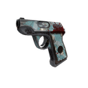 Strange Blue Mew Pistol (Battle Scarred)