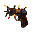 Festive Shot to Hell Pistol (Well-Worn)