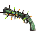 Festive Killstreak Flower Power Revolver (Battle Scarred)