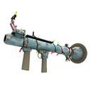 Strange Festive Professional Killstreak Blue Mew Rocket Launcher (Factory New)