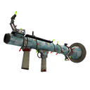 Festive Specialized Killstreak Blue Mew Rocket Launcher (Well-Worn)