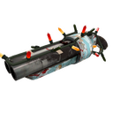 Strange Festive Killstreak Blue Mew Scattergun (Battle Scarred)