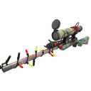 Festive Rainbow Sniper Rifle (Battle Scarred)