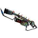 Festive Rainbow Flame Thrower (Battle Scarred)