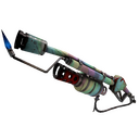 Strange Killstreak Rainbow Flame Thrower (Well-Worn)