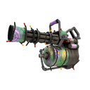 Festive Brain Candy Minigun (Battle Scarred)