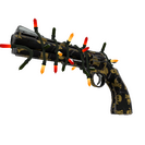 Unusual Festivized Professional Killstreak Dead Reckoner Revolver (Field-Tested)