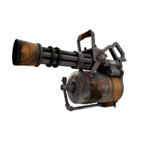 Unusual Professional Killstreak Brick House Minigun (Battle Scarred)