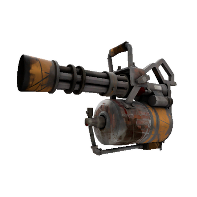 Strange Brick House Minigun (Battle Scarred)