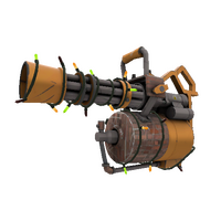 Unusual Festivized Professional Killstreak Brick House Minigun (Minimal Wear)