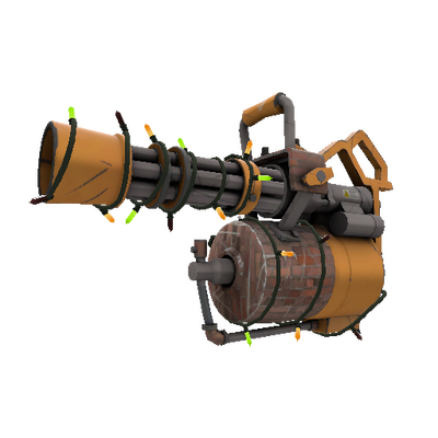 Strange Festivized Specialized Killstreak Brick House Minigun (Minimal Wear)