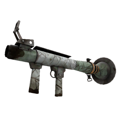 Unusual Specialized Killstreak Aqua Marine Rocket Launcher (Battle Scarred)