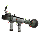 Strange Unusual Festivized Professional Killstreak Aqua Marine Rocket Launcher (Well-Worn)