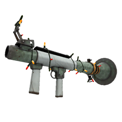 Strange Festivized Aqua Marine Rocket Launcher (Field-Tested)